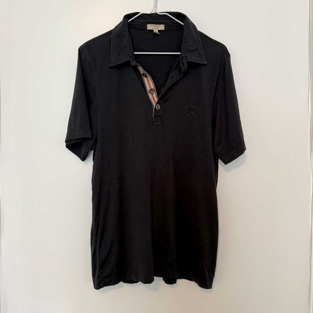 Burberry Men’s Polo Shirt - Size L